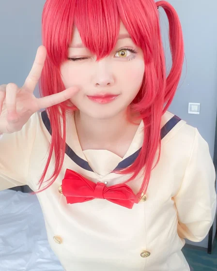 Arty Huang cosplay Ikuyo Kita Bocchi the Rock 1 result 1