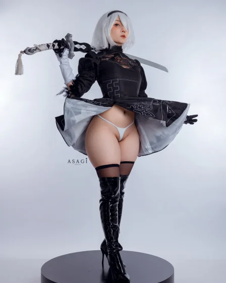 Asagi Kawaii cosplay 2B NierAutomata 1 result