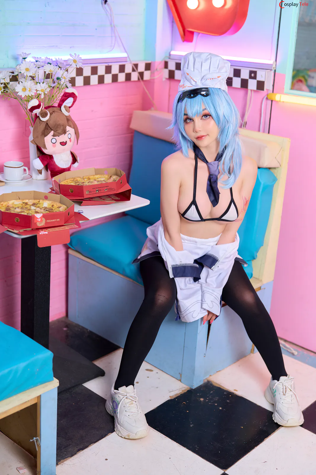 Joyce cosplay Eula Pizza 9