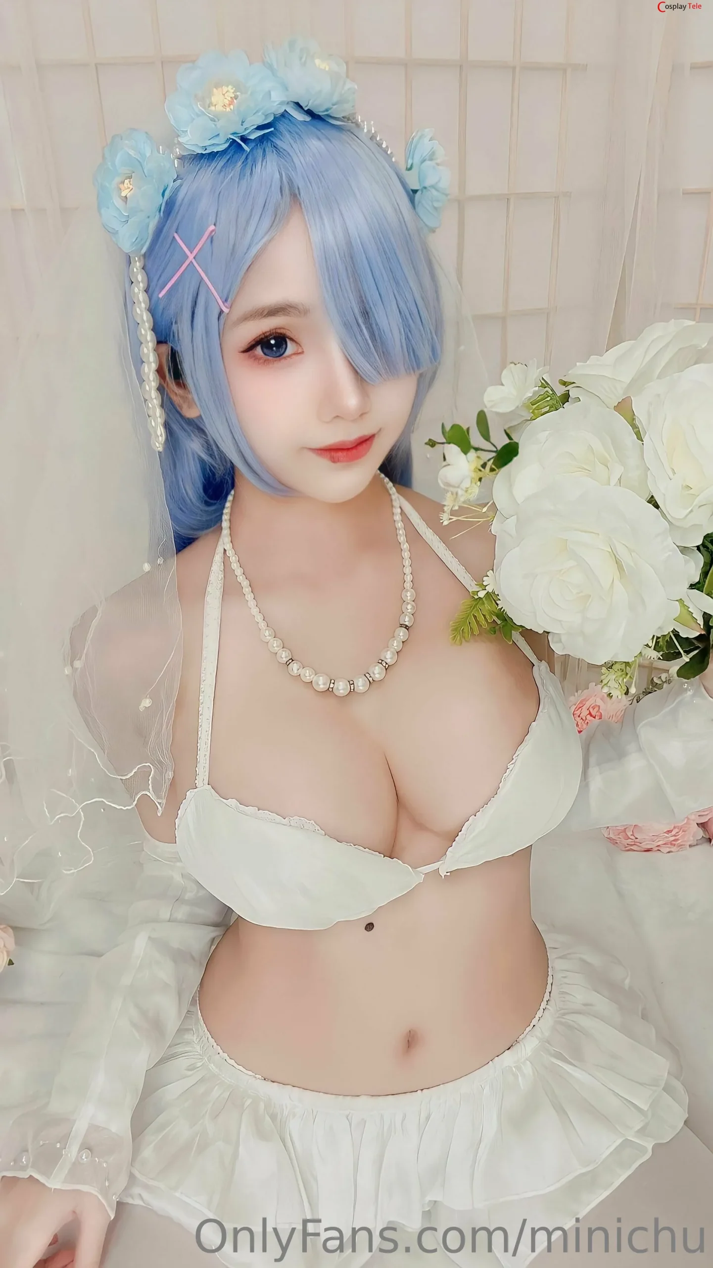 Minichu cosplay Bride Rem 3