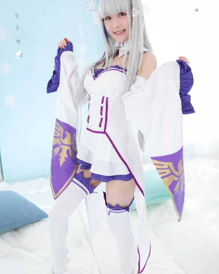 Ria Kurumi cosplay Emilia ReZero 1 result scaled 4