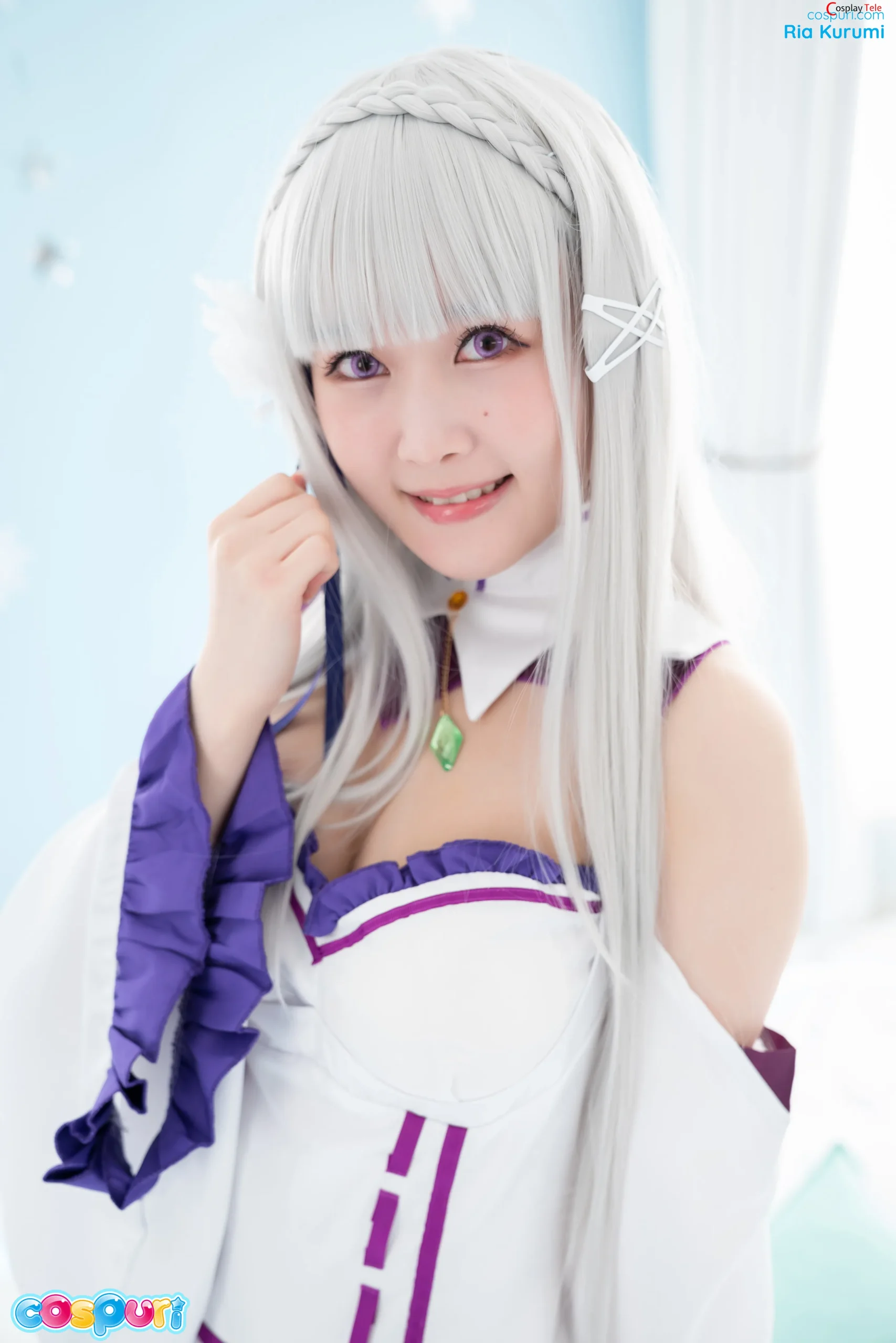Ria Kurumi cosplay Emilia 6