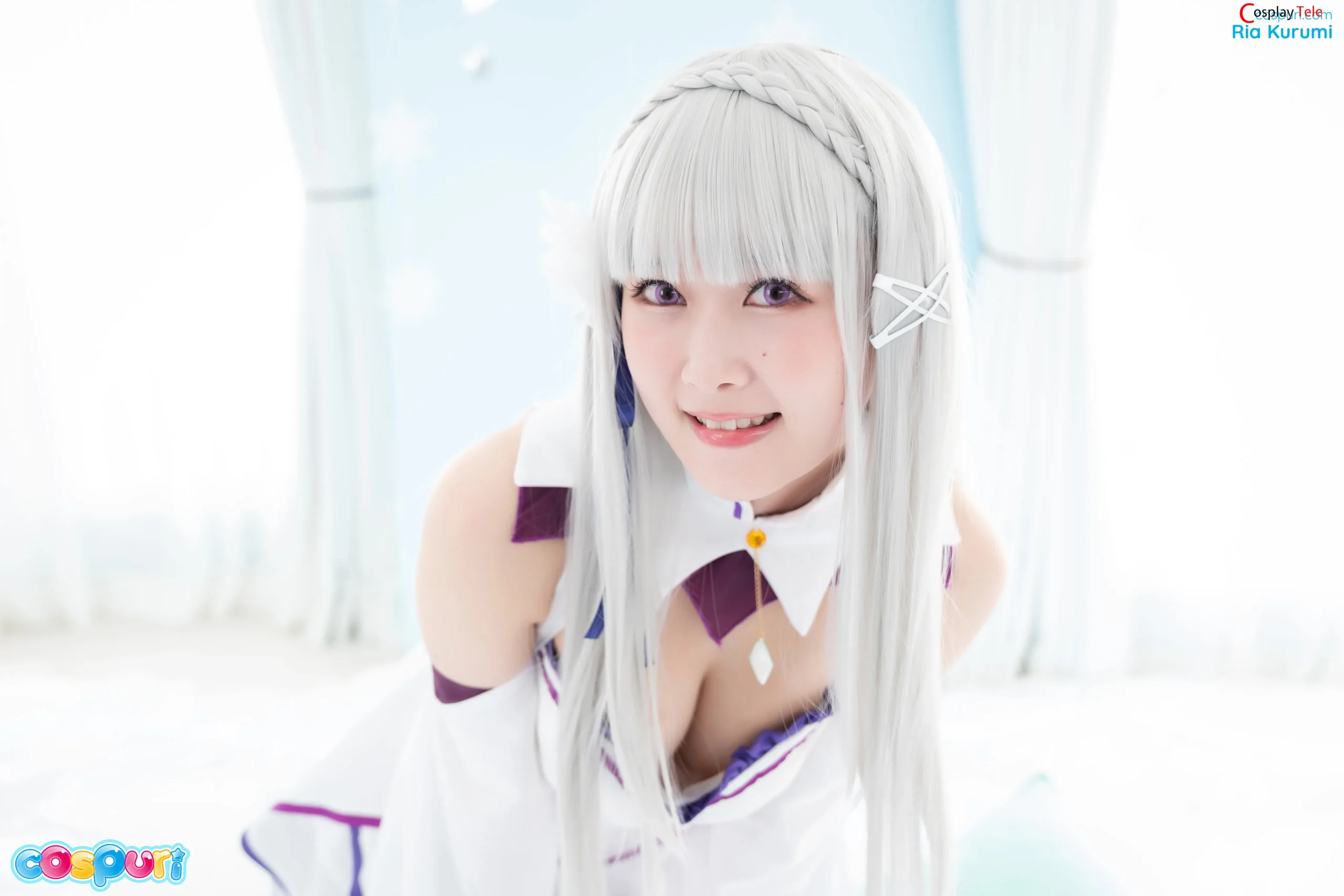 Ria Kurumi cosplay Emilia 7