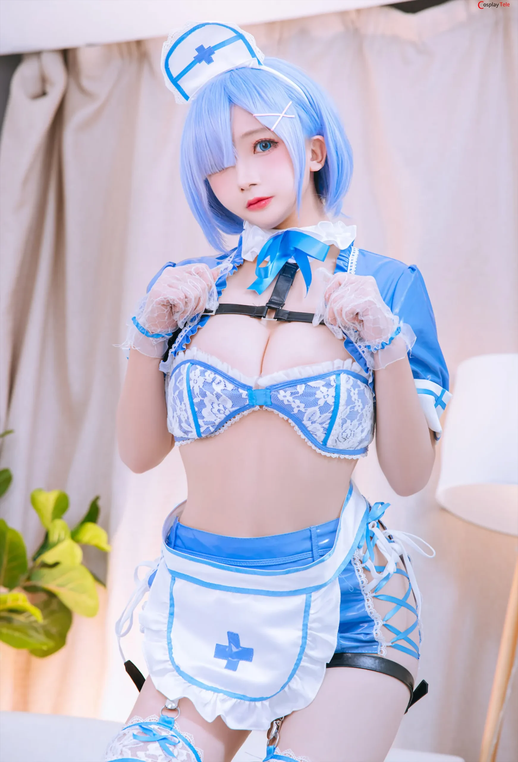 Rinaijiao cosplay Rem Nurse 29