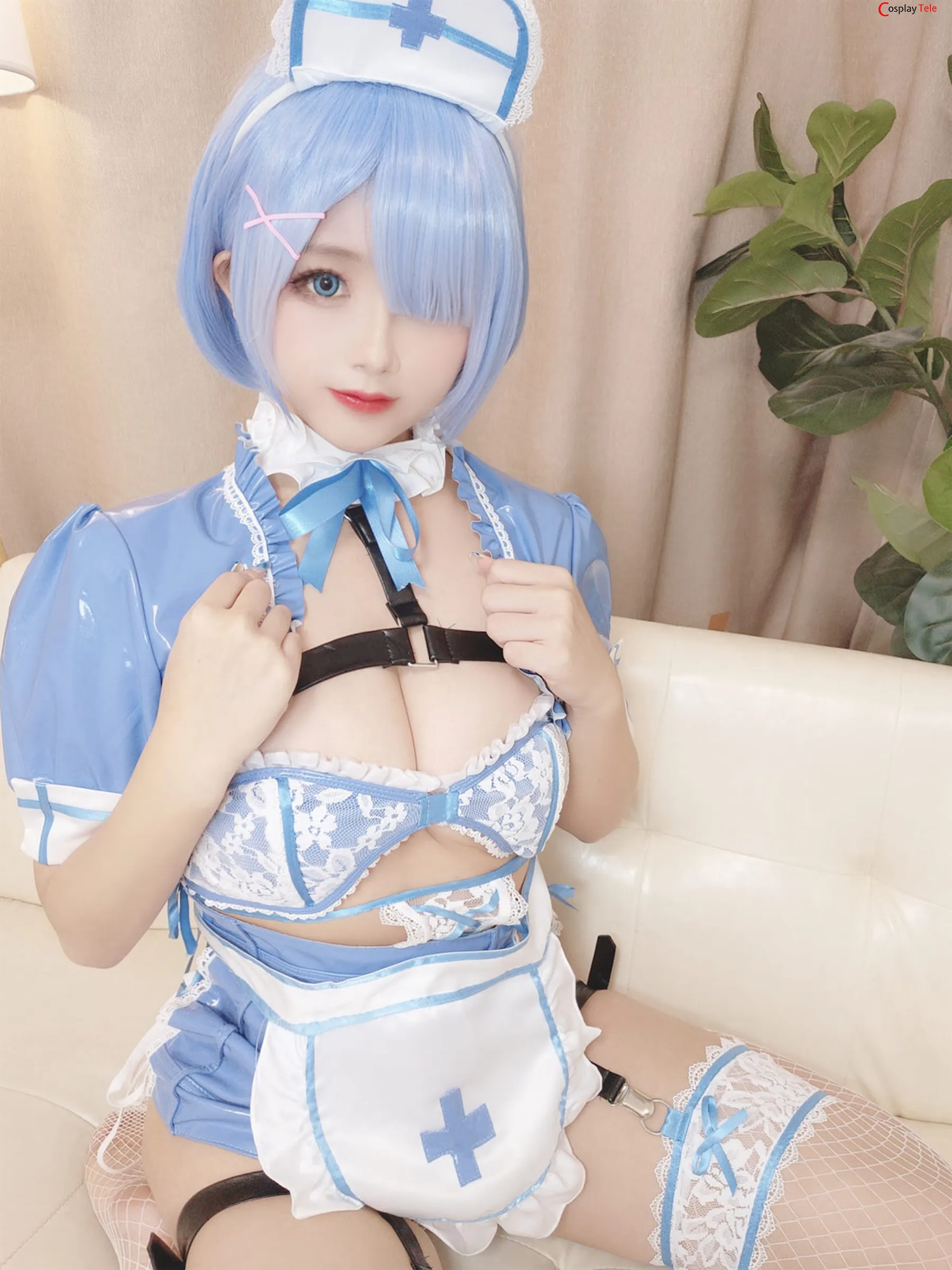 Rinaijiao cosplay Rem Nurse 63