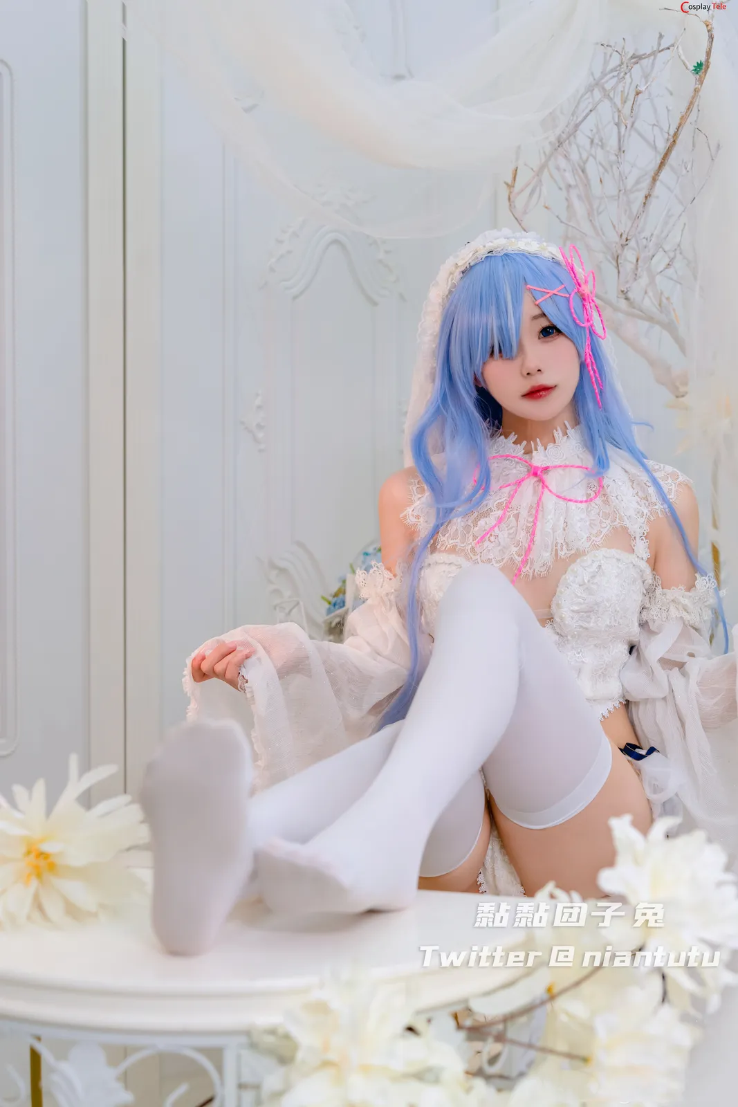 Yaokoututu cosplay Rem Bride 9