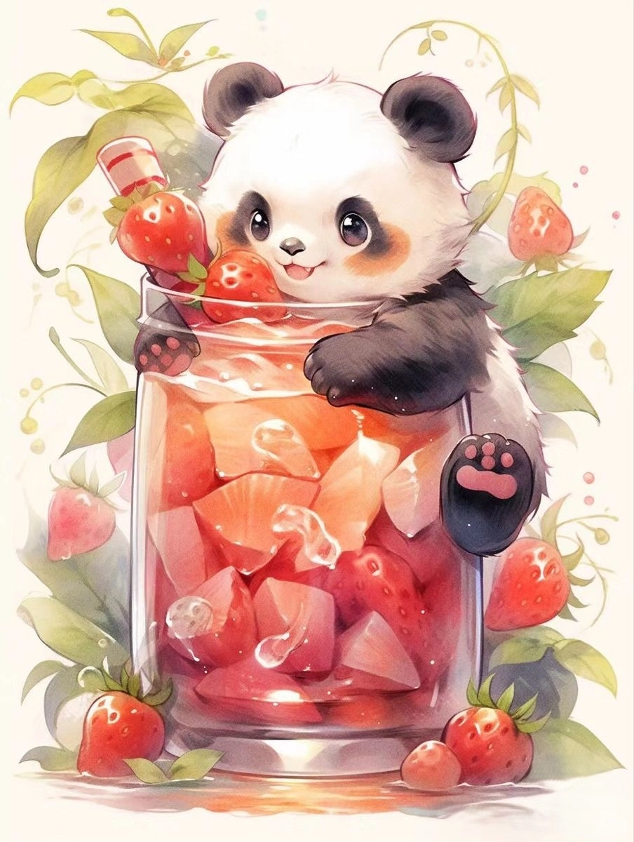 ảnh chibi đồ uống 14