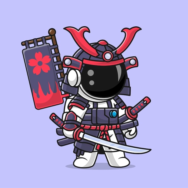 ảnh chibi samurai 15