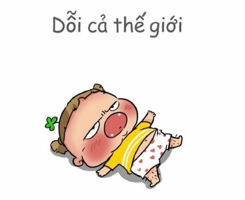 ảnh meme dỗi 6