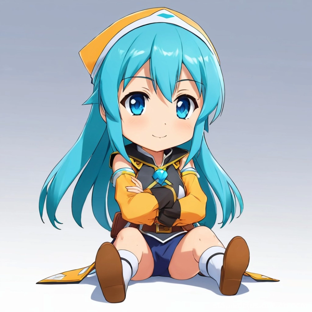 Aqua chibi 15