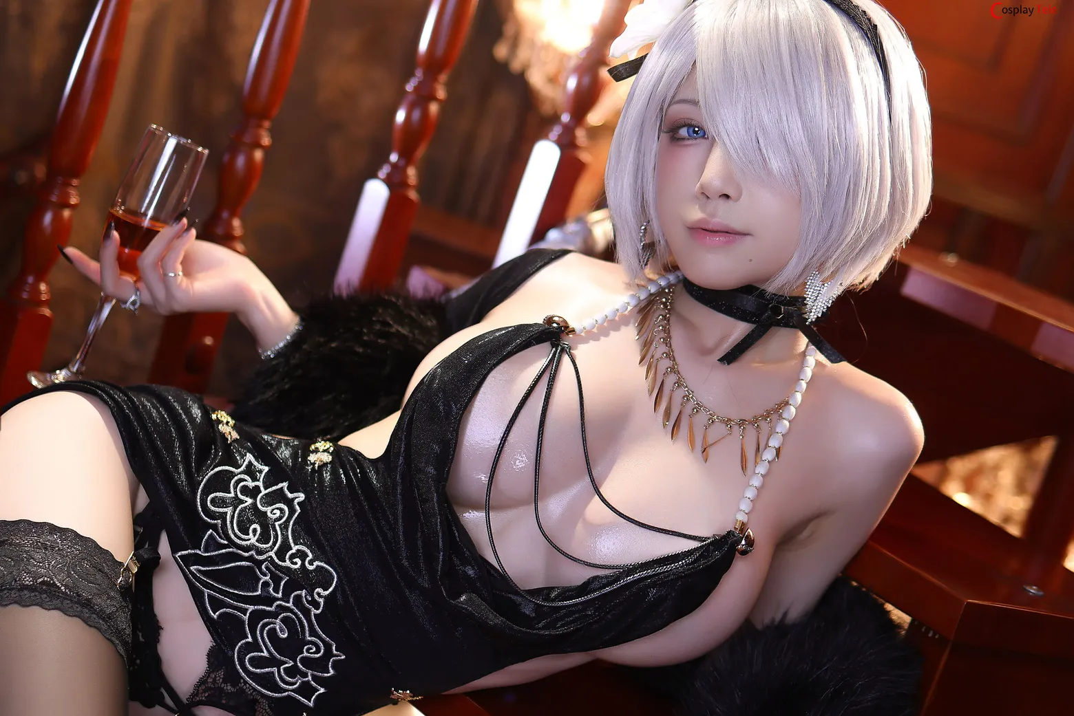 aqua cosplay 2B Dress 70