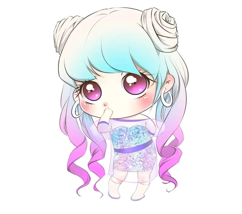 chibi nữ cute 11