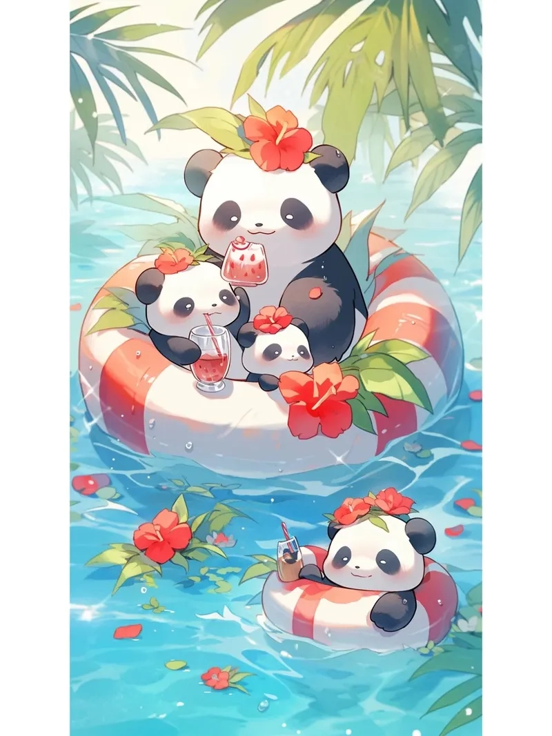 chibi panda 17