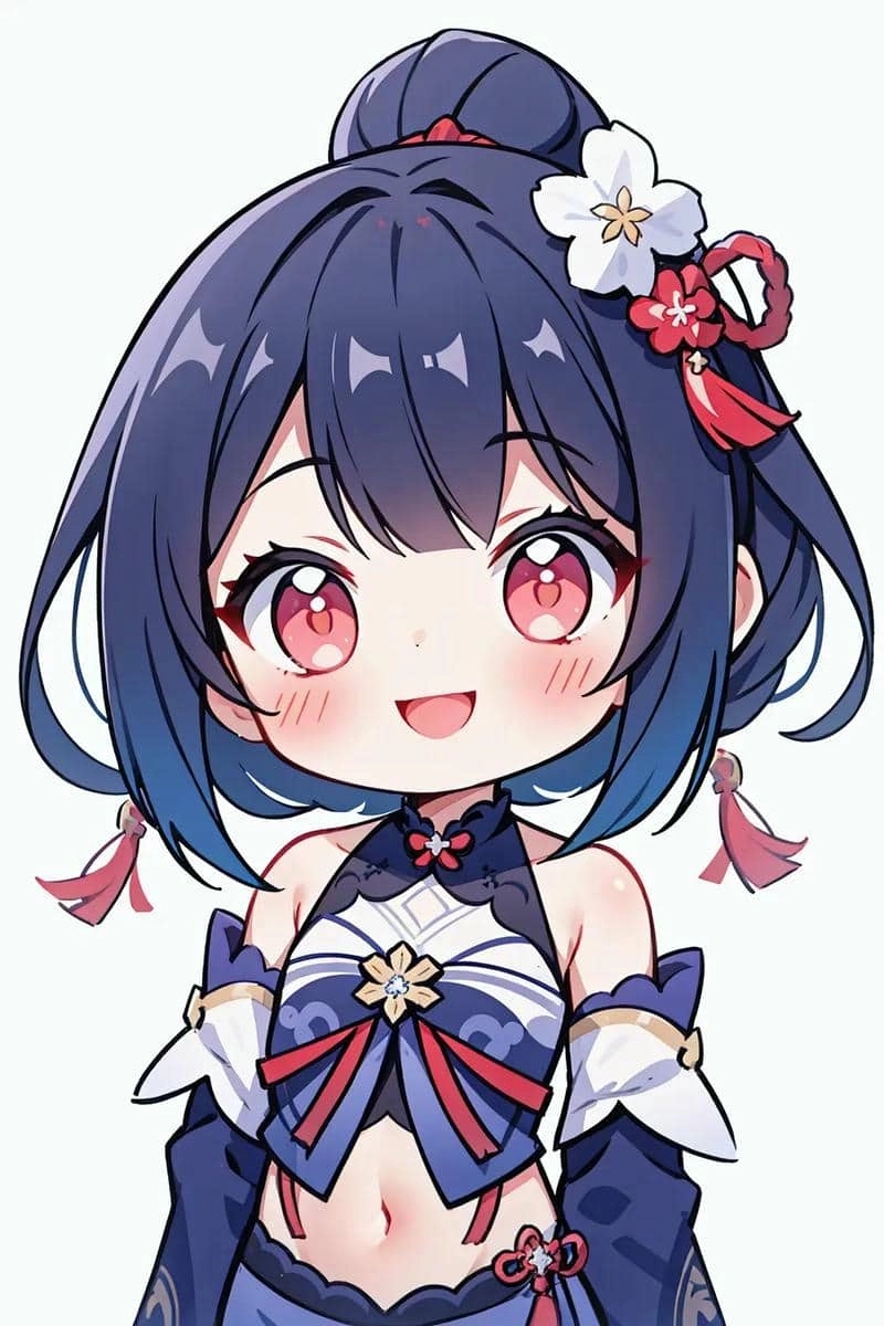 Hình ảnh chibi Raiden Shogun 6