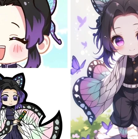 hinh anh shinobu chibi