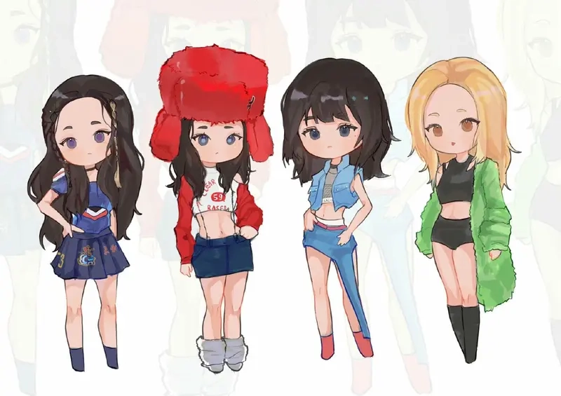 nền chibi cute đáng yêu 35