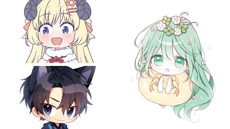 hinh nen chibi cute