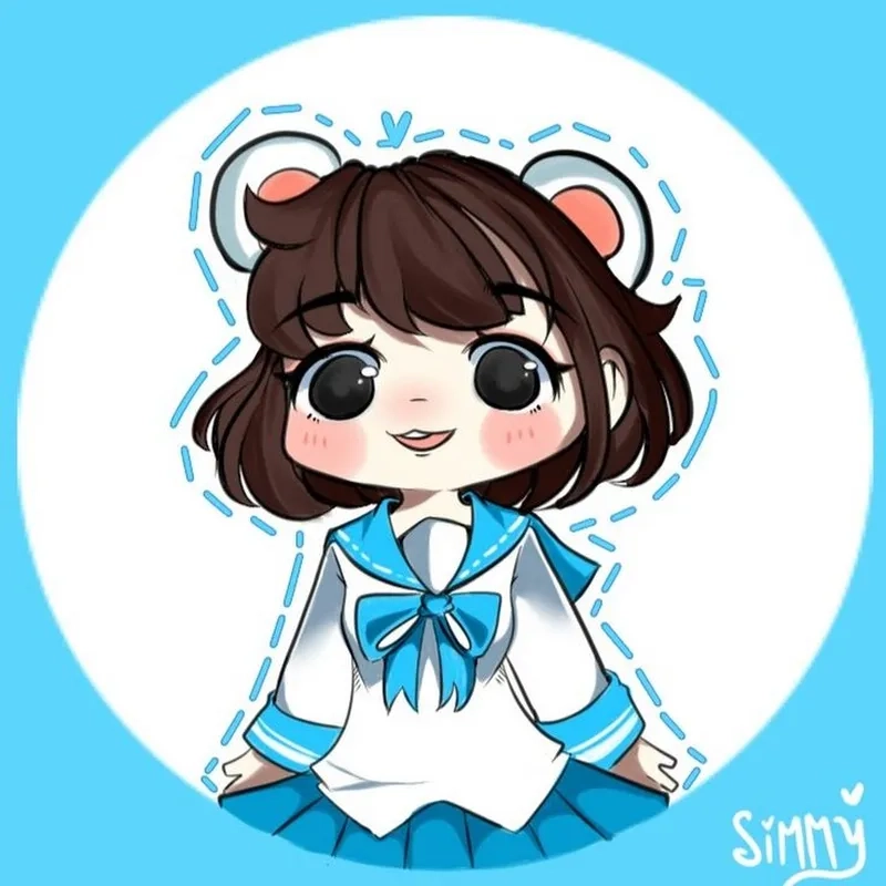 hình Simmy chibi cute 25