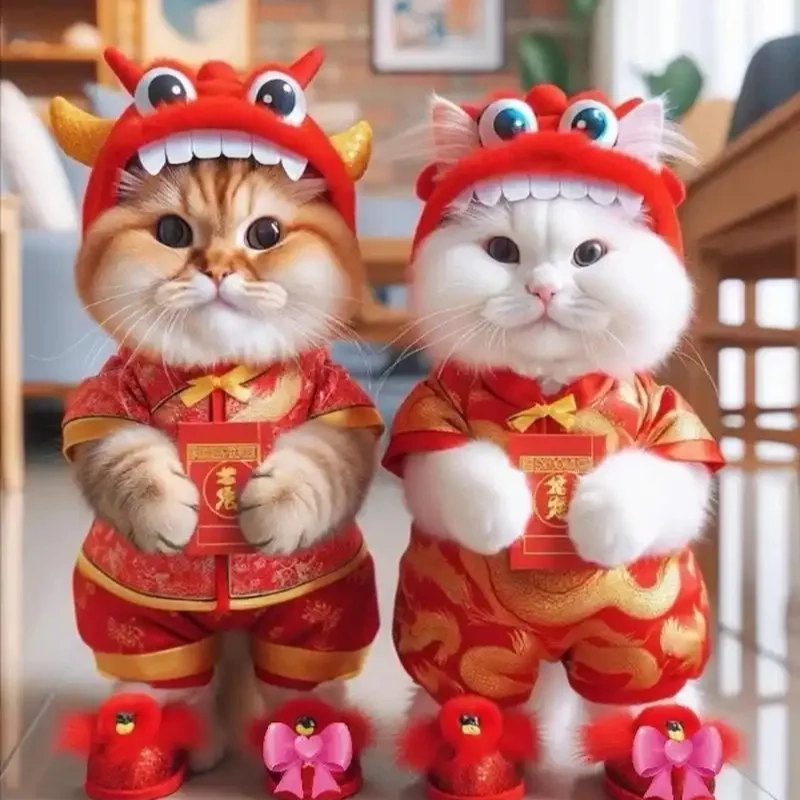 meme mèo Tết 28
