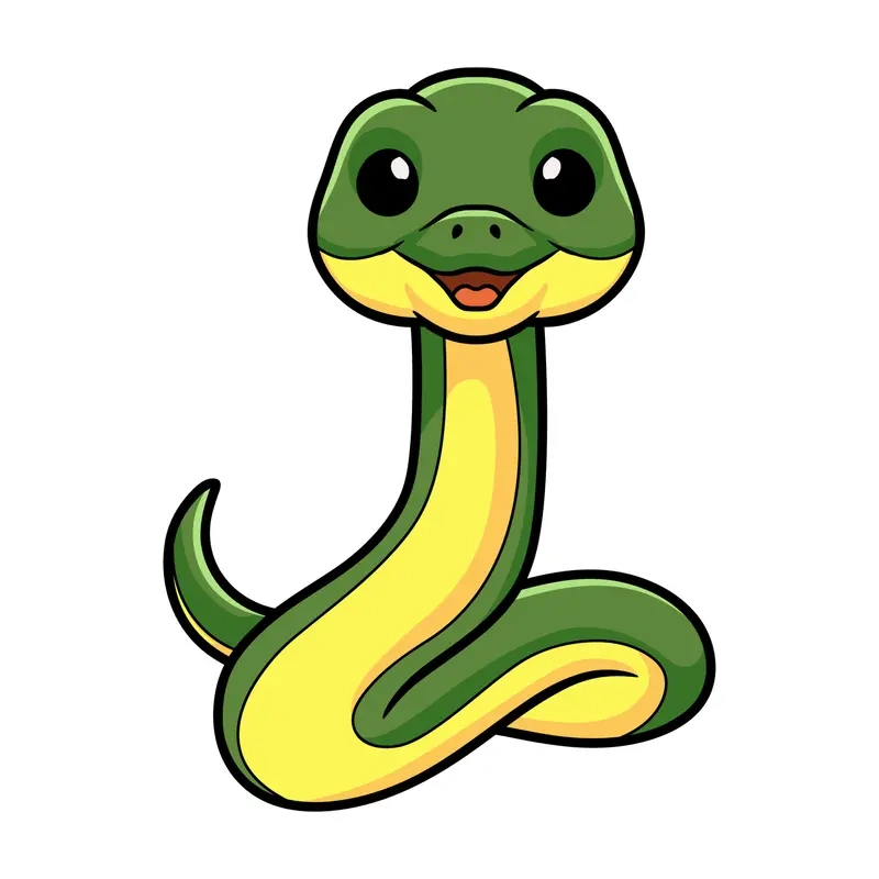 rắn chibi 8
