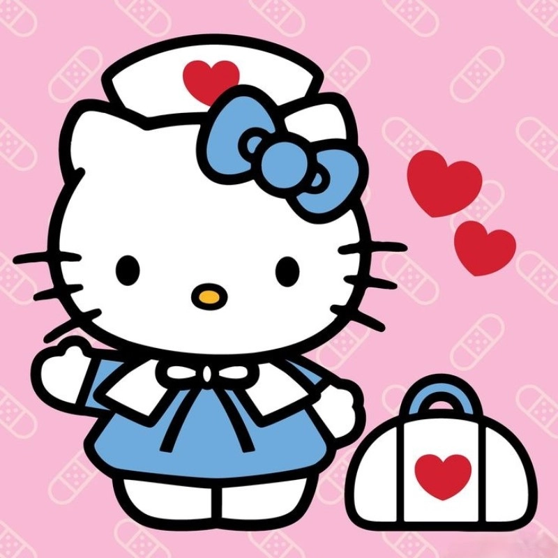Hello Kitty tô màu 21