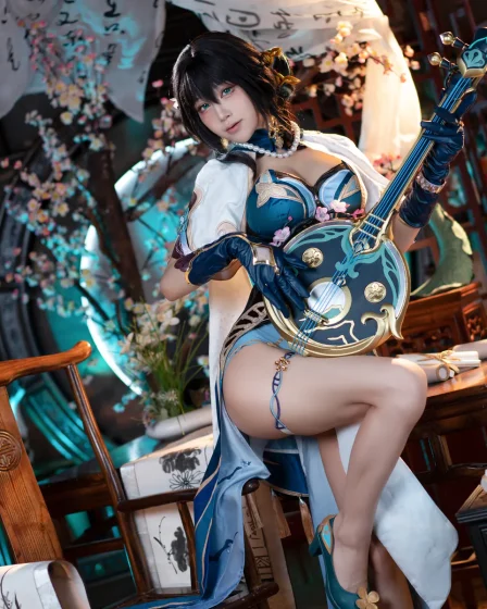 Aqua cosplay Ruan Mei HonkaiStar Rail 1 result