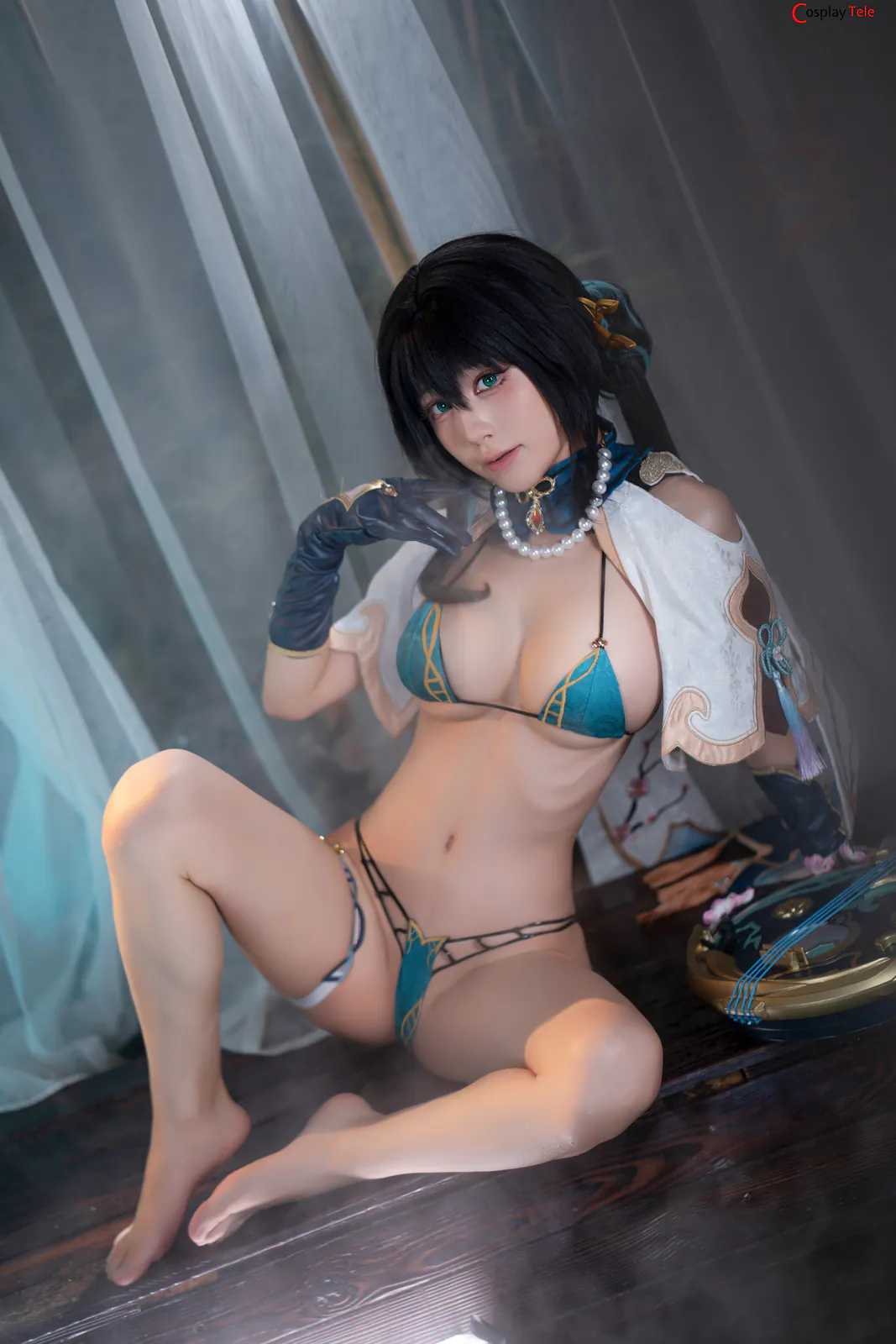 Aqua cosplay Ruan Mei 56
