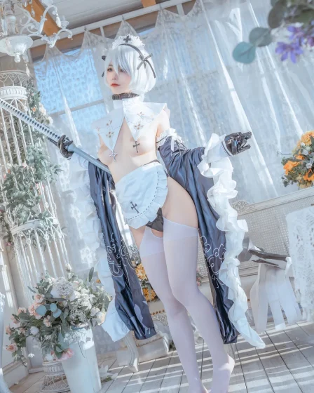 taoliangazhai cosplay Maid 2B NierAutomata 1 result